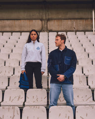 AOF x Club Brugge - Grey Quarter Zip Sweat