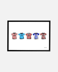 ART OF x Brentford Classics Framed Print | BFC Football Wall Art