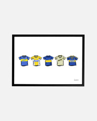 ART OF Boca Classics Framed Print | Argentine Football Wall Art