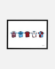 ART OF x Burnley Classics Framed Print | BFC Football Wall Art