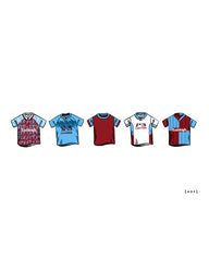 ART OF x Burnley Classics Framed Print | BFC Football Wall Art