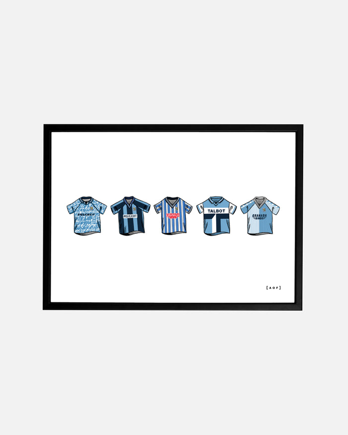 ART OF Coventry Classics Framed Print | CCFC Football Wall Art