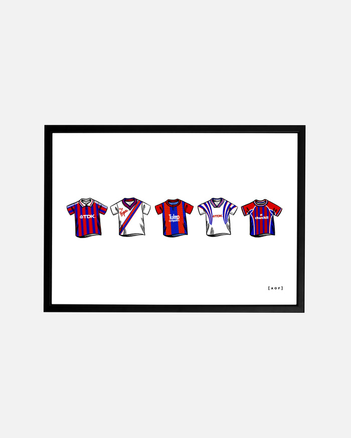 ART OF x Crystal Palace Classics Framed Print | CPFC Football Art