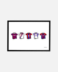 ART OF x Crystal Palace Classics Framed Print | CPFC Football Art