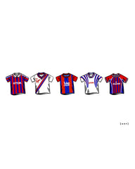 ART OF x Crystal Palace Classics Framed Print | CPFC Football Art
