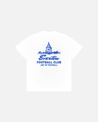 ART OF x Everton Tower Tee | EFC White Graphic Football T-shirt