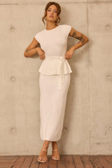 Fab Moments Knit Set - White