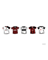 ART OF x Fulham Classics Framed Print | FFC Football Wall Art