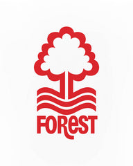 ART OF x Forest 90s Crest Tee | NFFC White Graphic Football T-shirt