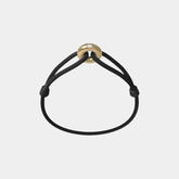 Wecord Golden Soho Diamond Cord Bracelet, Black