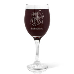 Happy Mother's Day Wine Glass