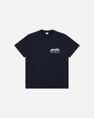 ART OF Rangers Ibrox Stadium Tee | RFC Navy Graphic Football T-shirt