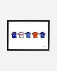 ART OF x Ipswich Town Classics Framed Print | ITFC Football Art