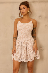 Last Moment Mini Dress - White