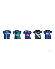 ART OF Leicester City Classics Framed Print | LCFC Football Wall Art