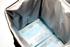 Loxx Boxx Ice inside a cooler