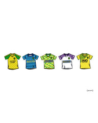 ART OF NCFC Classics Framed Print | Norwich Football Wall Art
