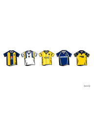 ART OF x Oxford Classics Framed Print | OUFC Football Wall Art