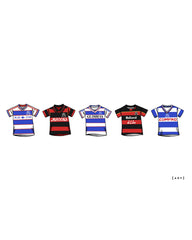ART OF x QPR Classics Framed Print | Football Wall Art