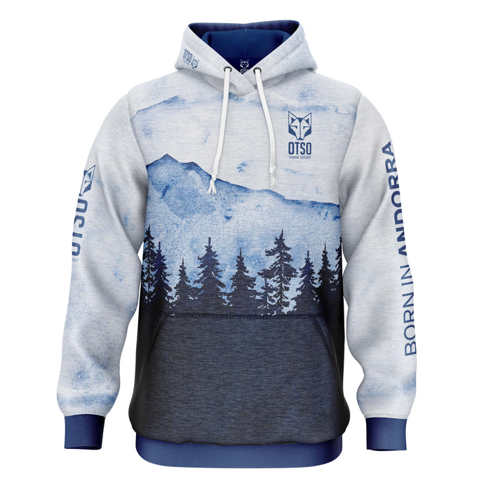 Sweat à capuche - Blue Forest