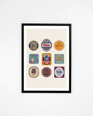 ART OF The Villans Brewery Framed Print | AVFC Football Wall Art