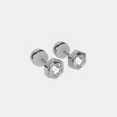 Wecord Unity Earrings, Silver