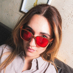 Venice Pecan Brown - Lentes Rojos