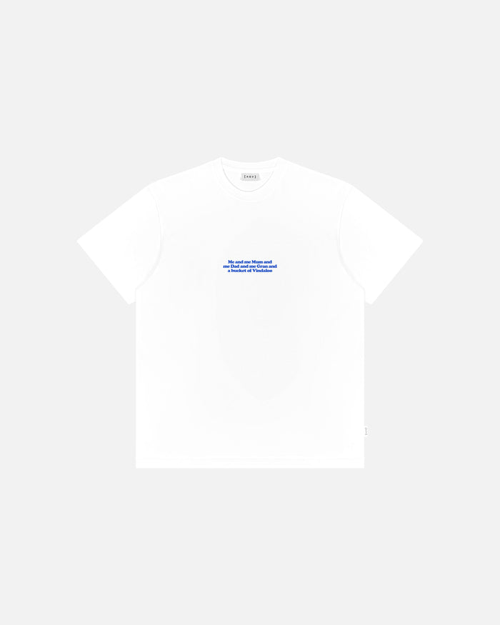 ART OF Vindaloo Tee | England White Graphic Football T-shirt
