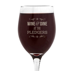Wine & Dine Design Wine Glass