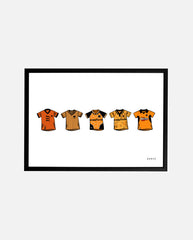 ART OF x Wolves Classics Framed Print | Football Wall Art