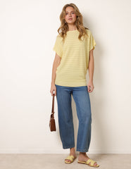 Textured Sleeveless Knit Top