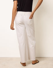 Elasticated Trousers With Tie
