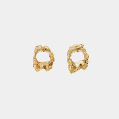 Loveness Lee Cea Earrings, Gold, Side