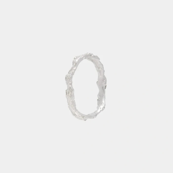 Loveness Lee Euly Silver Ring, Side