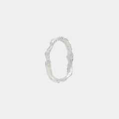 Loveness Lee Euly Silver Ring, Side