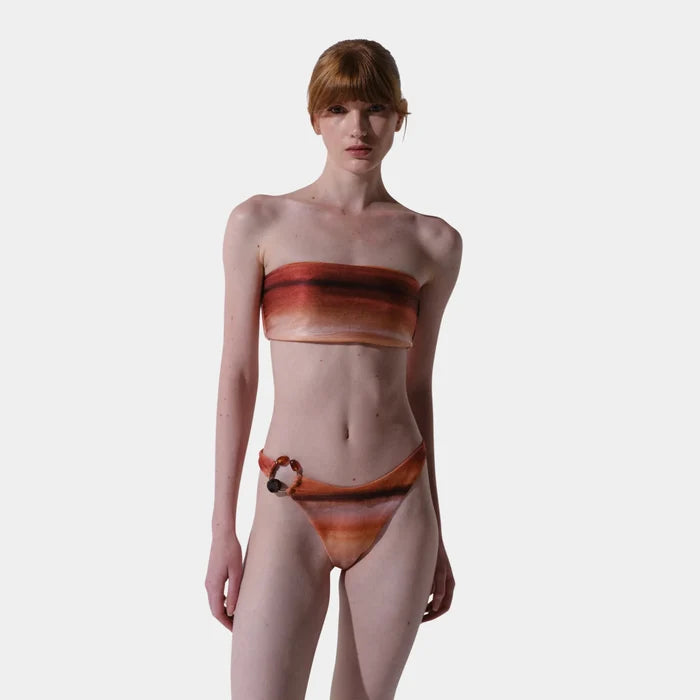 Baobab Galo Bikini Top, Tierra Inca, Model, Front