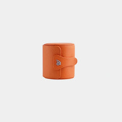Wecord Kensington Single Watch Roll, Orange, Front