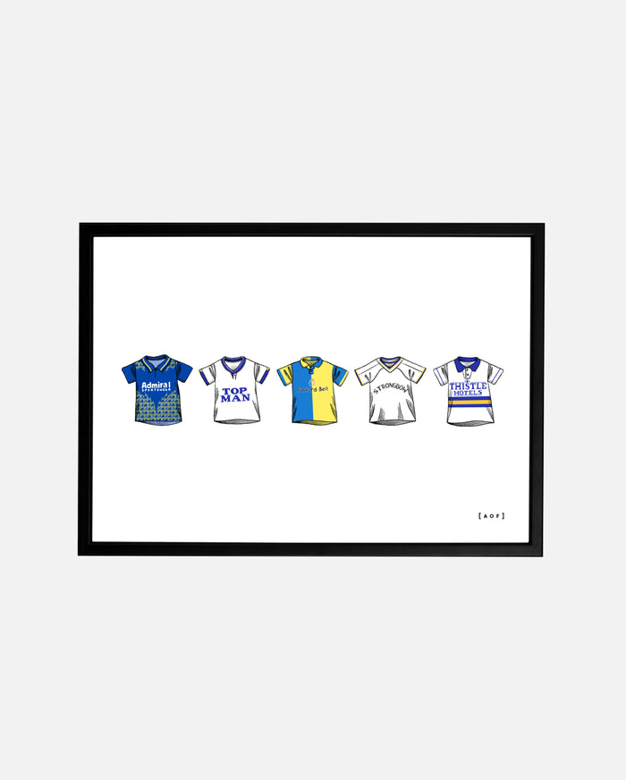 ART OF x Leeds United Classics Framed Print | LUFC Football Art