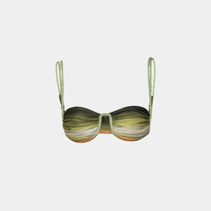 Baobab Lula Bikini Top, Valel Sagrado, Front