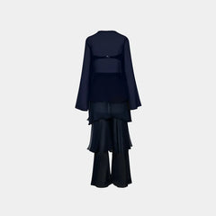 Baobab Malka Blouse, Night Blue, Back