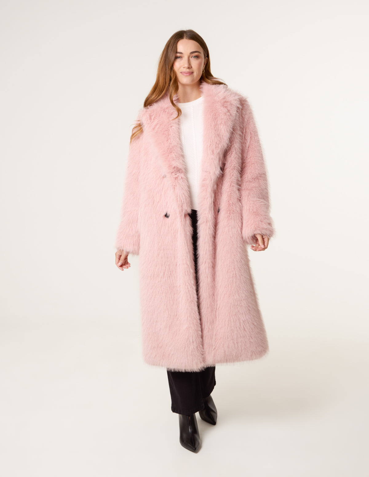 Long Fluffy Coat