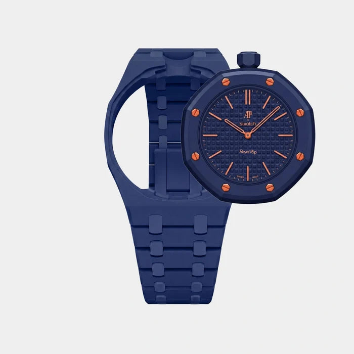 Royal Pop Bracelet, Navy Blue, Dial