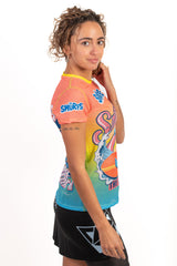 T-Shirt Femme - Smurf Smurfing