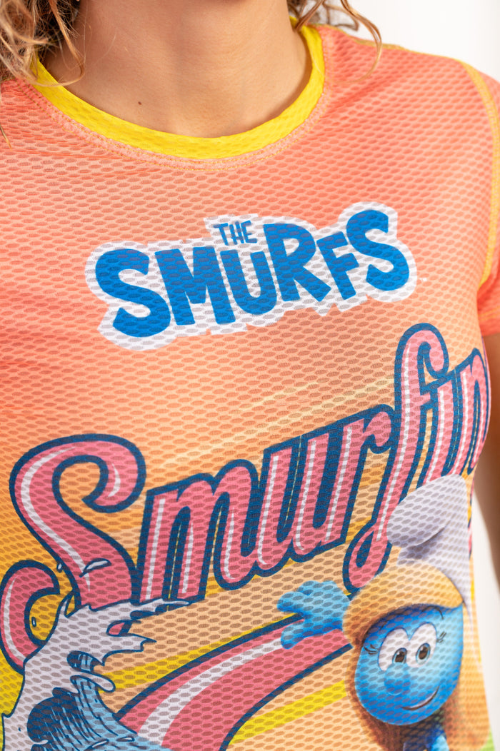 T-Shirt Femme - Smurf Smurfing