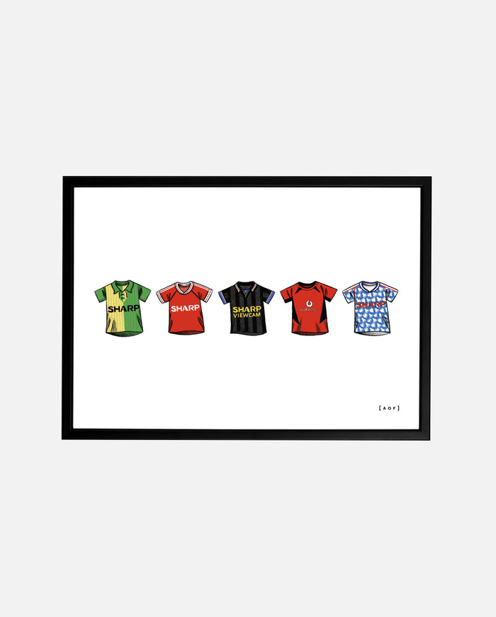 ART OF United Classics Framed Print | MUFC Football Wall Art