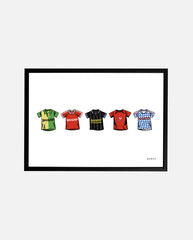 ART OF United Classics Framed Print | MUFC Football Wall Art