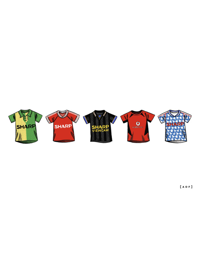 ART OF United Classics Framed Print | MUFC Football Wall Art