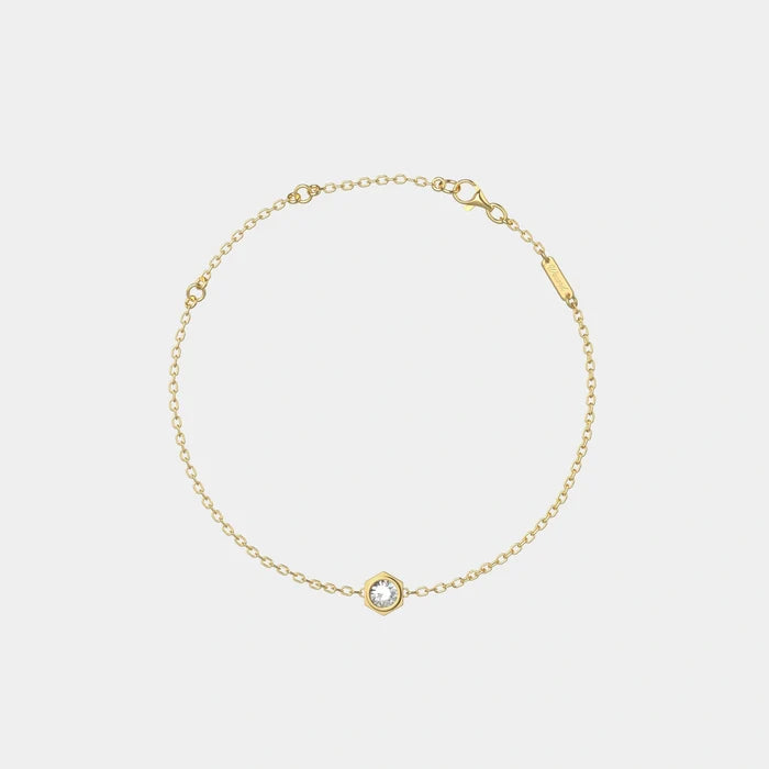 Wecord Unity bracele, Yellow Gold