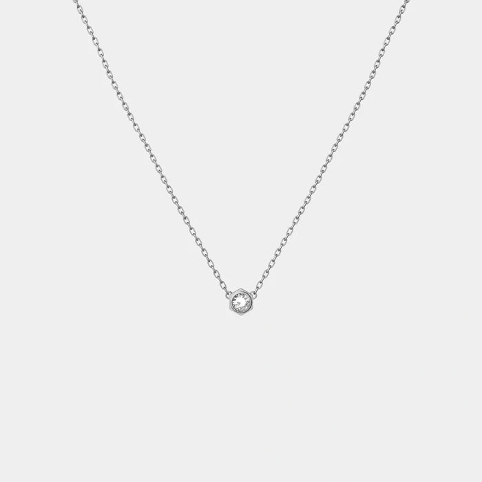 Wecord Unity necklace, Silver, Pendant